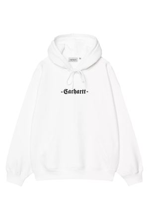 White cotton Hooded Greatest Hits Sweatshirt CARHARTT WIP | I03441600A